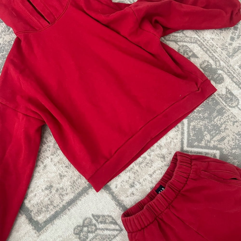 GAP boyfriend sweatsuit